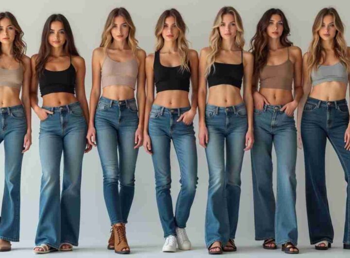 i jeans di moda nel 2025